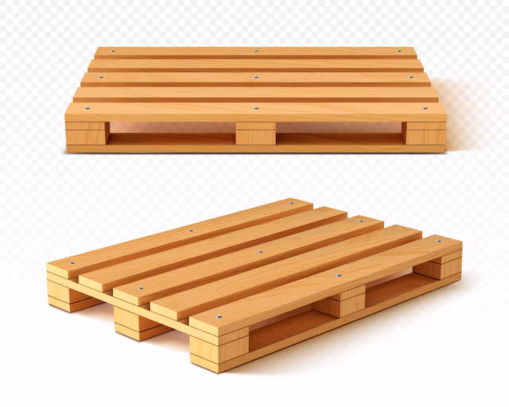wooden pallets